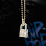Pendentif Cadenas Iced Out