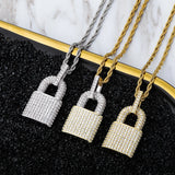 Pendentif Cadenas Iced Out