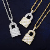 Pendentif Cadenas Iced Out
