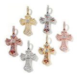 Pendentif Croix Aurora Iced