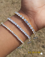 Bracelet riviere de diamant homme la réunion france